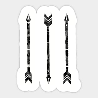 3 Arrows Sticker